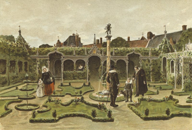 Paysagisme de jardin, Pays-Bas, XVIIe siècle - Dutch School