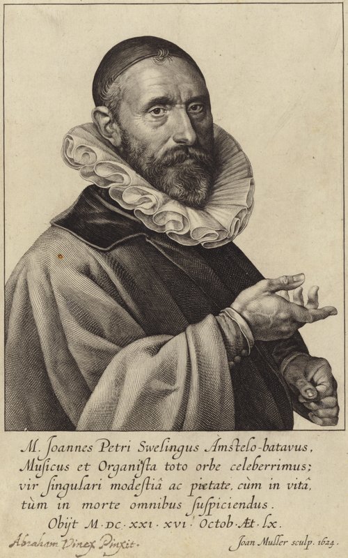 Portrait de Jan Pieterszoon Sweelinck - Dutch School
