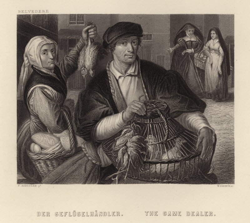 Le Marchand de Gibier - Dutch School