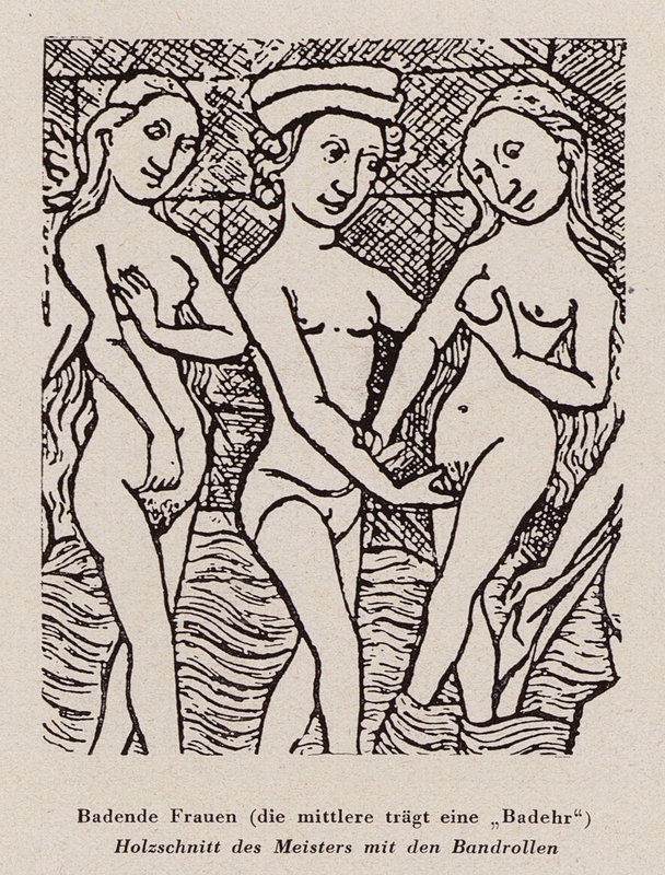 Femmes se baignant - Dutch School