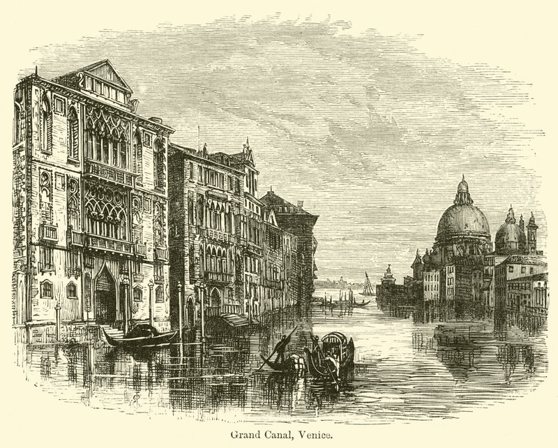 Grand Canal, Venise - E. Jennings