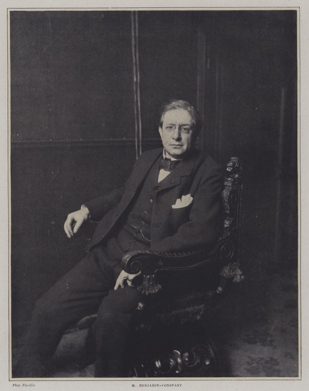 Jean-Joseph Benjamin-Constant, artiste français - E. Fiorillo