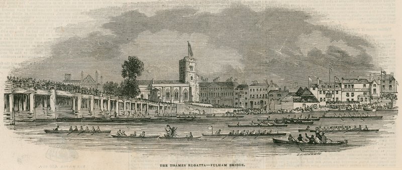 La régate de la Tamise - Ebenezer Landells