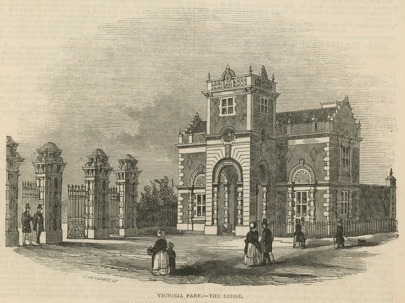 Victoria Park - le pavillon - Ebenezer Landells