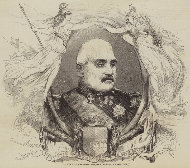 Le duc de Malakoff, le nouvel ambassadeur français - Edmond Morin