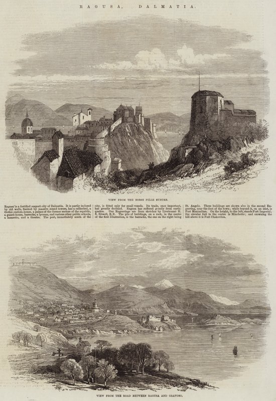 Raguse, Dalmatie - Edmund Morison Wimperis