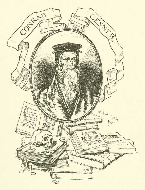 Conrad Gesner - Edmund Joseph after Sullivan