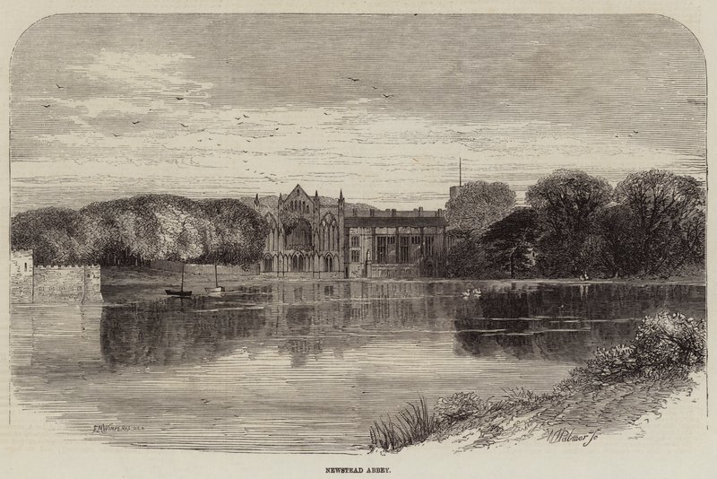 Abbaye de Newstead - Edmund Morison Wimperis