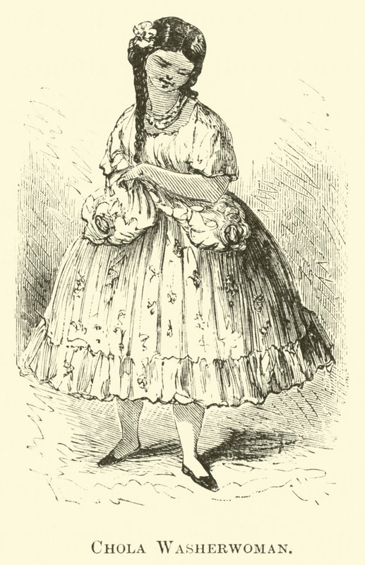 Laveuse Chola - Edouard Riou