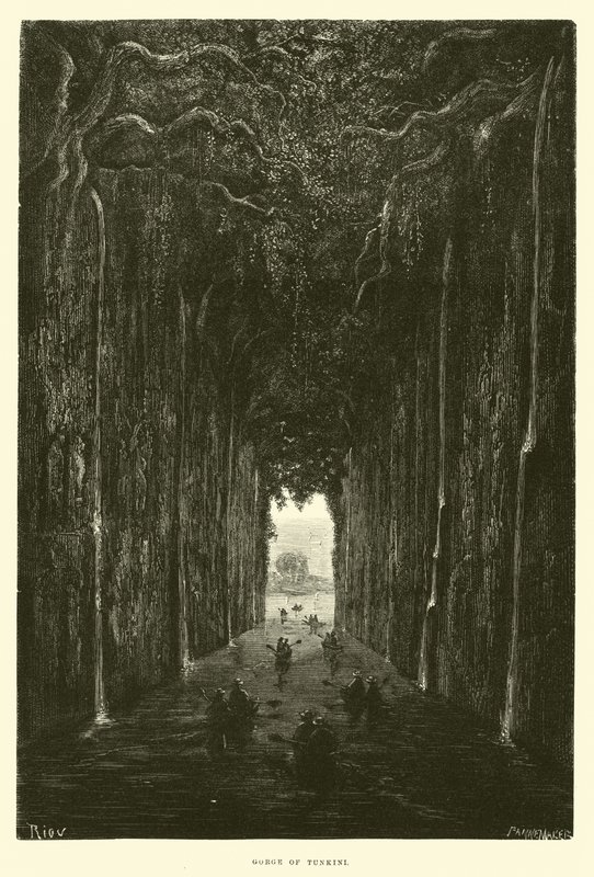 Gorge de Tunkini - Edouard Riou