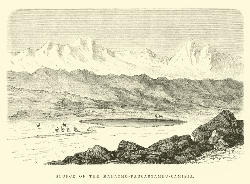 Source du Mapacho-Paucartampu-Camisia - Edouard Riou