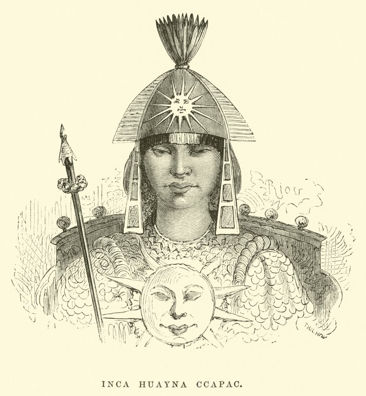Inca Huayna Capac - Edouard Riou