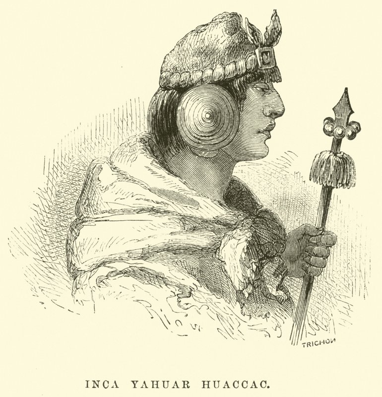 Inca Yahuar Huaccac - Edouard Riou