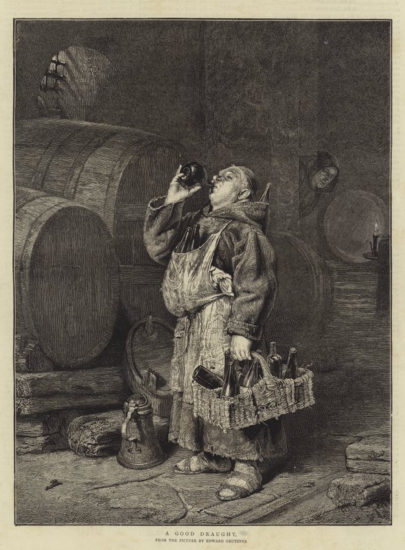 Un bon tirage - Eduard von Grutzner