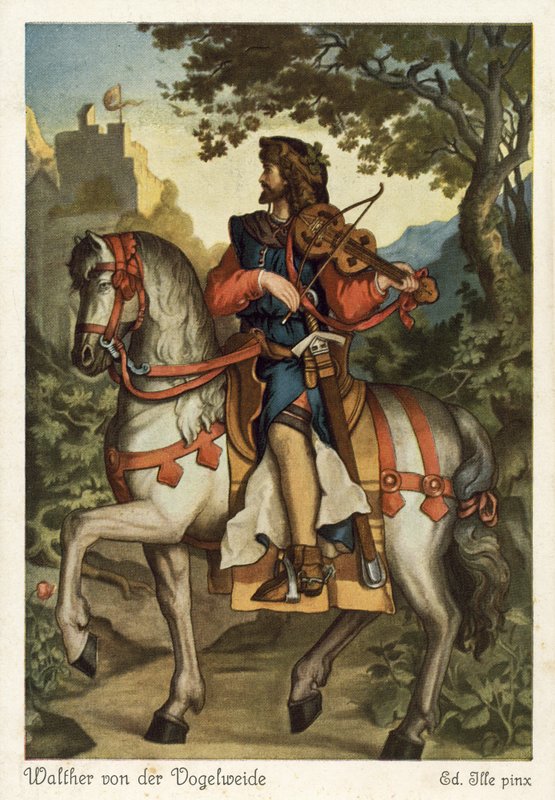 Walther von der Vogelweide - Eduard Ille