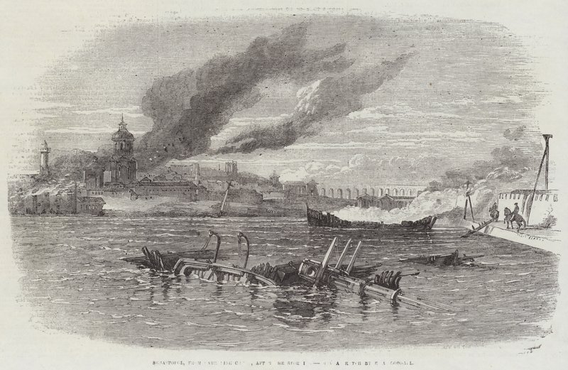 Sébastopol, après Careening Creek - Edward Angelo Goodall