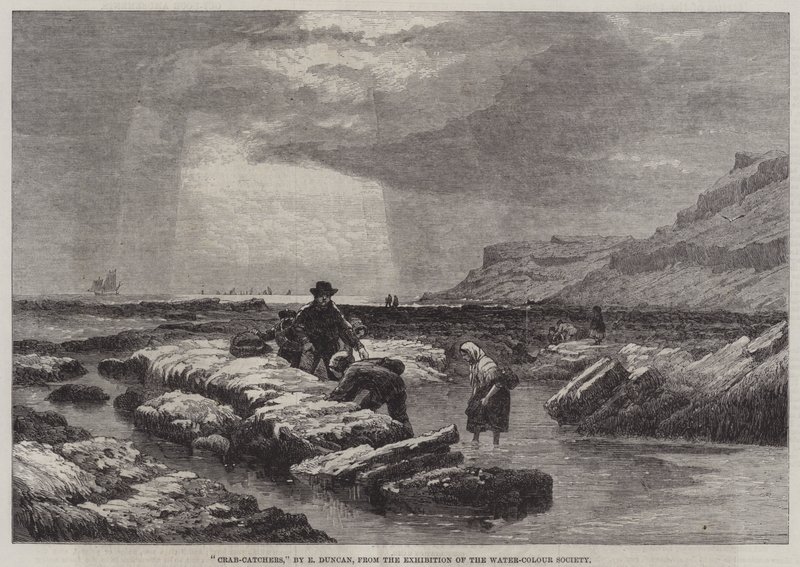 Pêcheurs de crabes - Edward Duncan