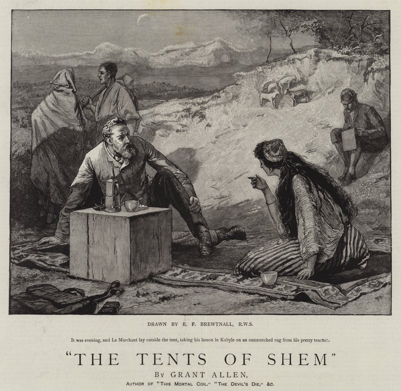 Les Tentes de Sem - Edward Frederick Brewtnall