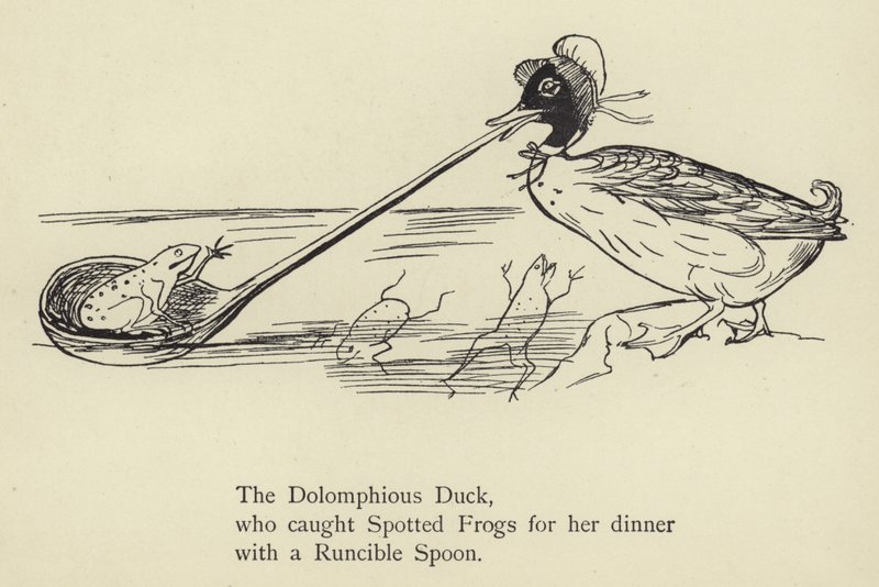 Le canard Dolomphious - Edward Lear