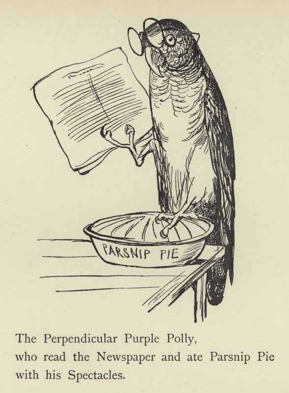 Le Perpendiculaire Violet Polly - Edward Lear