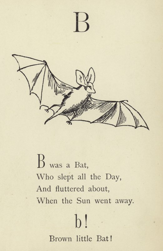 La lettre B - Edward Lear
