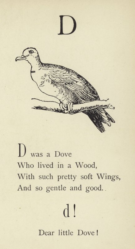 La lettre D - Edward Lear