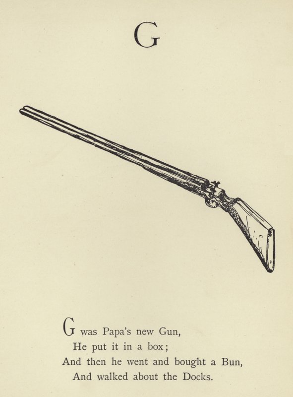 La lettre G - Edward Lear