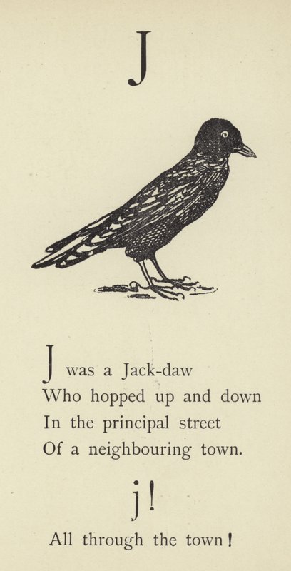 La lettre J - Edward Lear