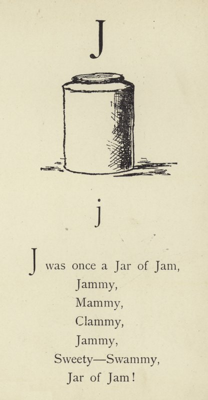 La lettre J - Edward Lear