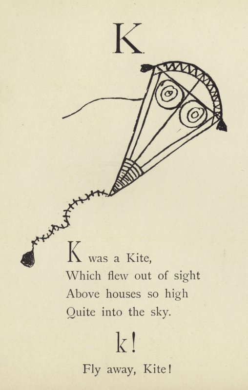 La lettre K - Edward Lear