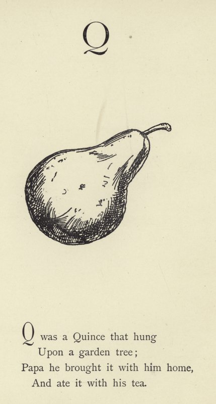 La lettre Q - Edward Lear