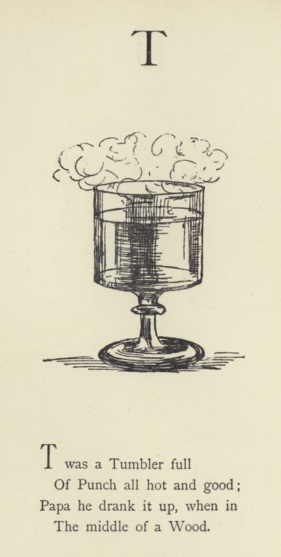 La lettre T - Edward Lear