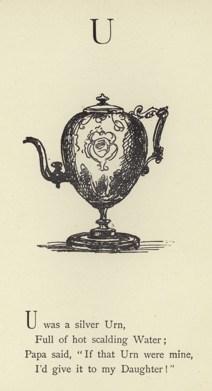 La lettre U - Edward Lear