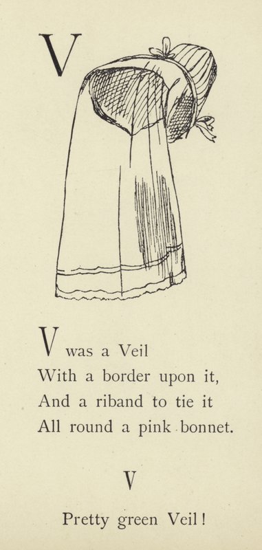 La lettre V - Edward Lear