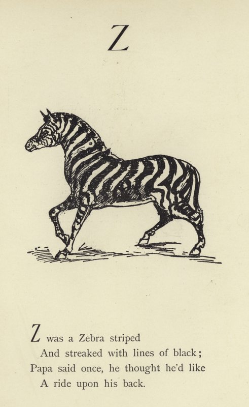 La lettre Z - Edward Lear