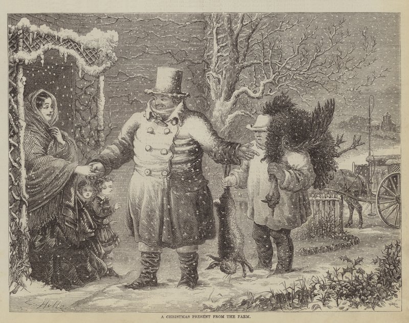 Un cadeau de Noël de la ferme - Edward Hull