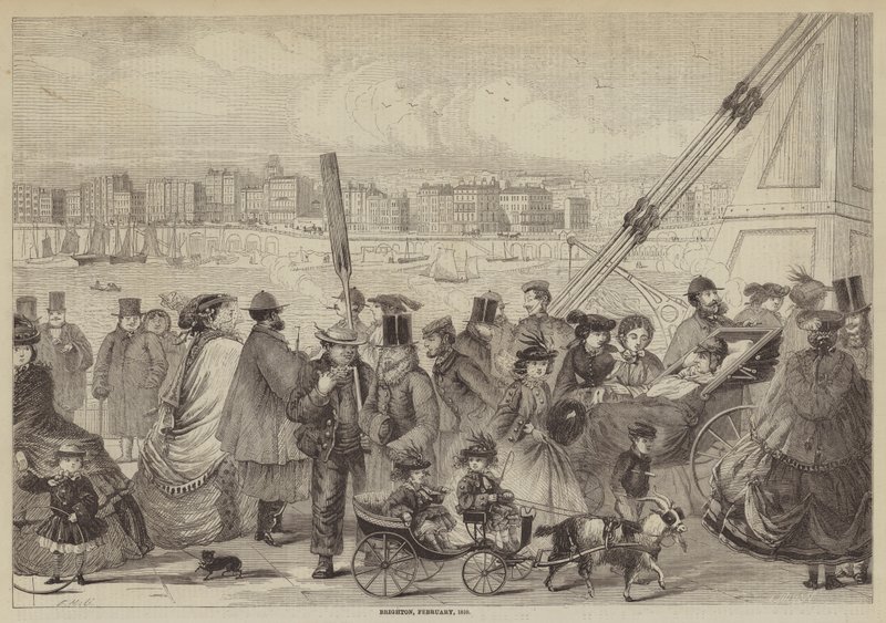 Brighton, février 1859 - Edward Hull