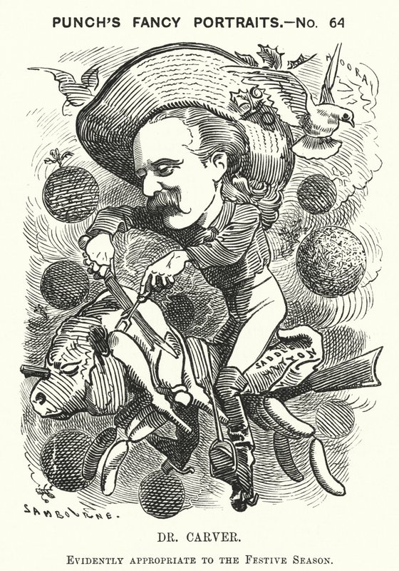 Dr Carver (gravure) - Edward Linley (after) Sambourne