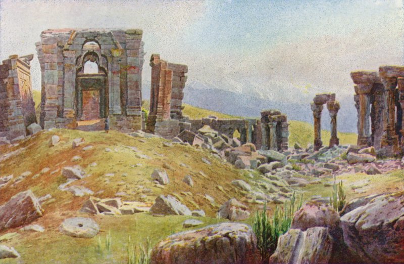 Les Ruines de Martand - Edward Mary Joseph Molyneux