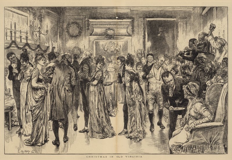 Noël en vieille Virginie - Edwin Austin Abbey
