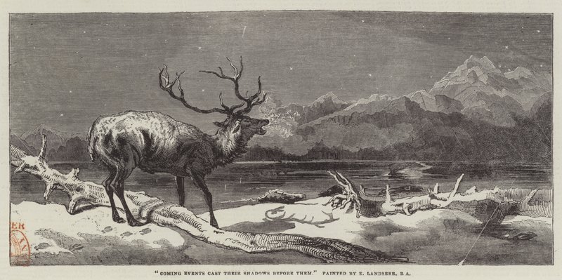 Les Événements à Venir Jettent Leurs Ombres Avant Eux - Edwin Landseer
