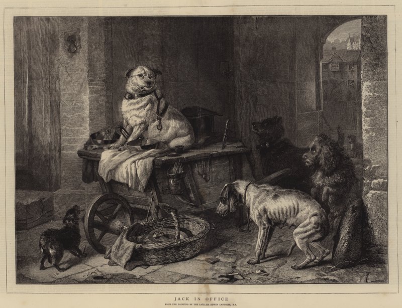 Jack en fonction - Edwin Landseer
