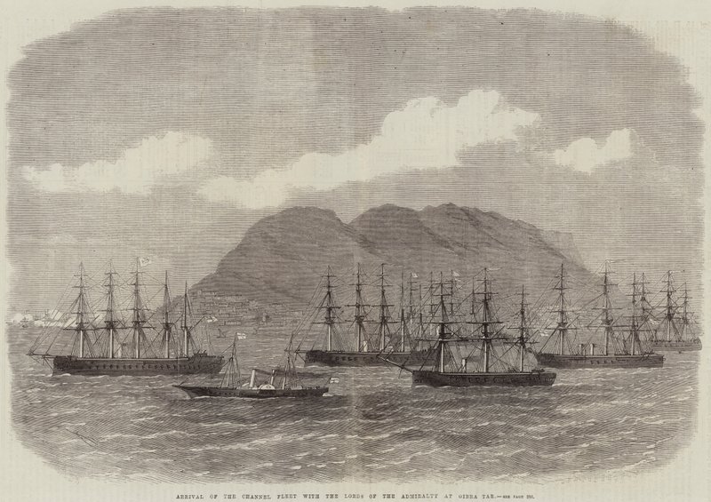 Arrivée de la flotte de la Manche avec les Lords de l