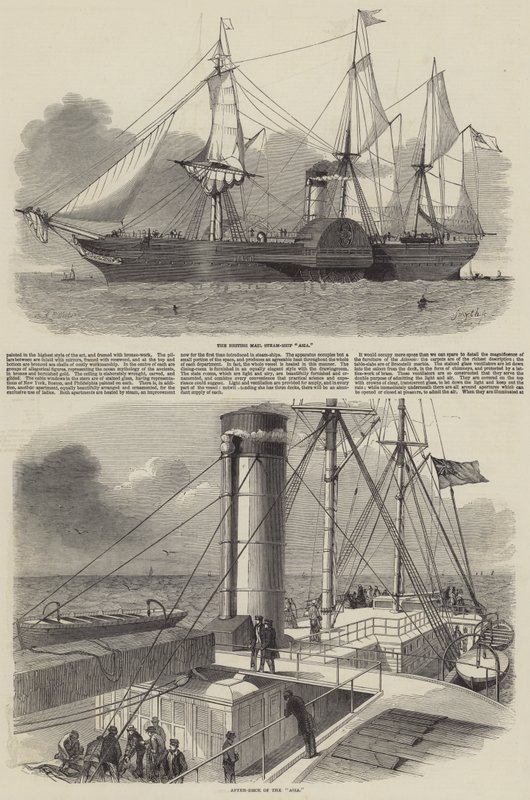 Navigation à vapeur océanique - Edwin Weedon