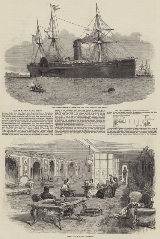 Navigation à vapeur océanique - Edwin Weedon