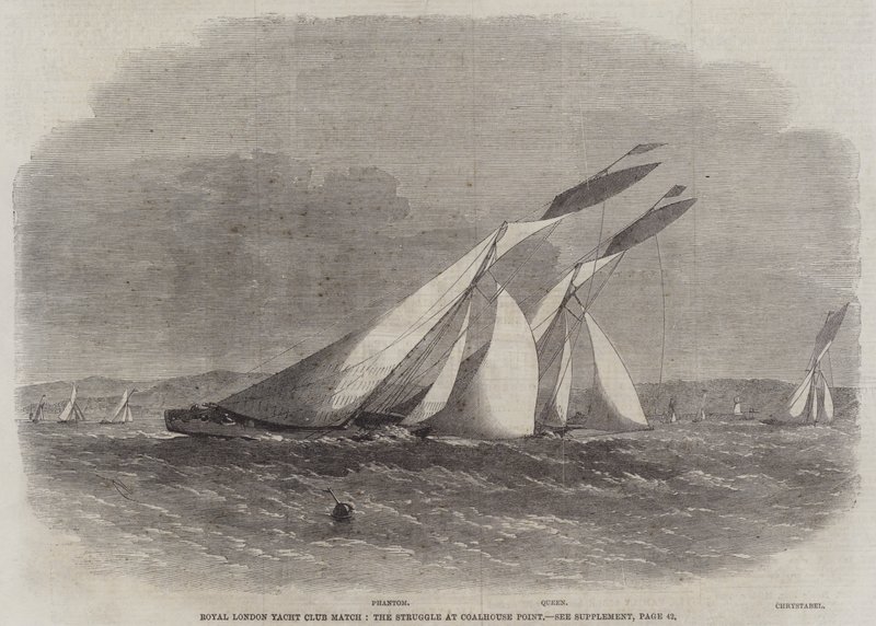 Match du Royal London Yacht Club, la lutte à Coalhouse Point - Edwin Weedon