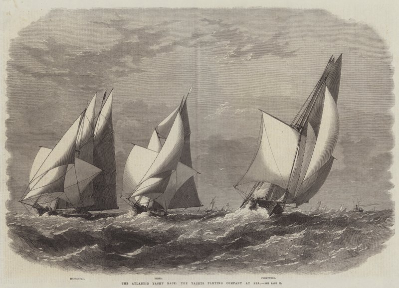 La course de yachts de l