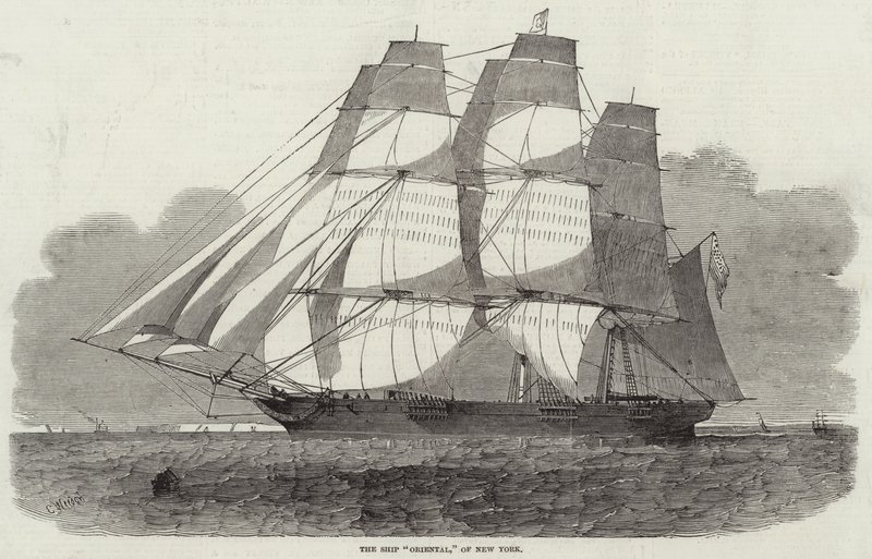 Le Navire Oriental, de New York - Edwin Weedon