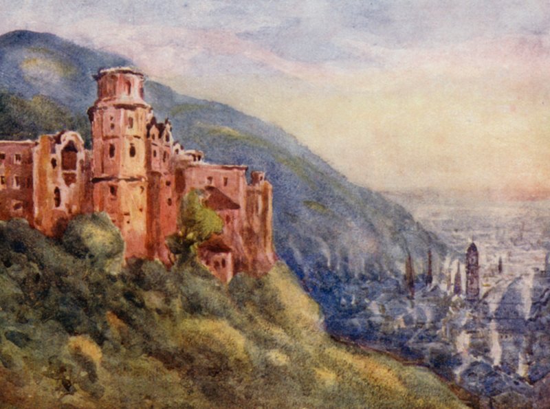 Le Rhin : Le Schloss, Heidelberg - Effie Jardine