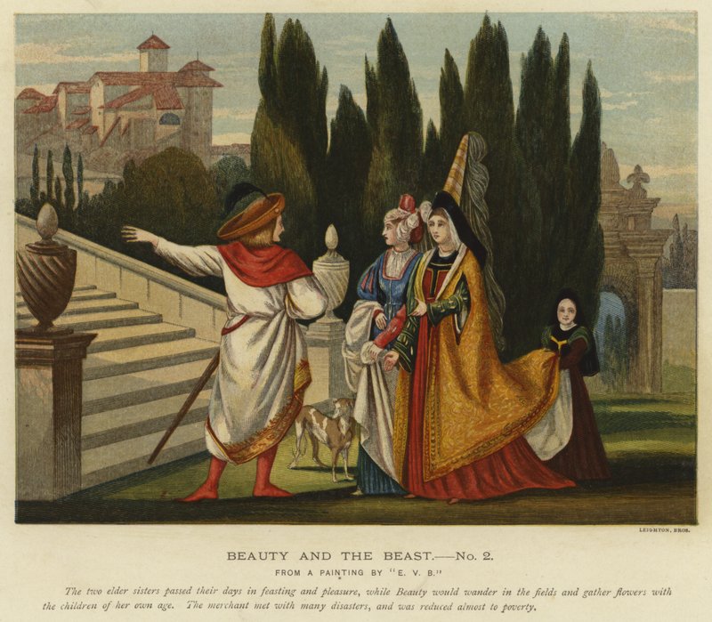 Scène de La Belle et la Bête - Eleanor Vere Boyle
